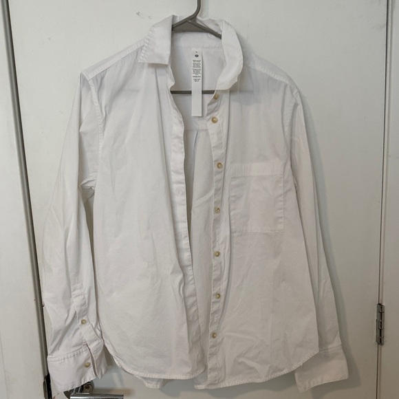 lululemon athletica Tops - lululemon athletica womens White Button-Down Shirt